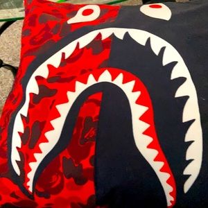 Bape throw pillow